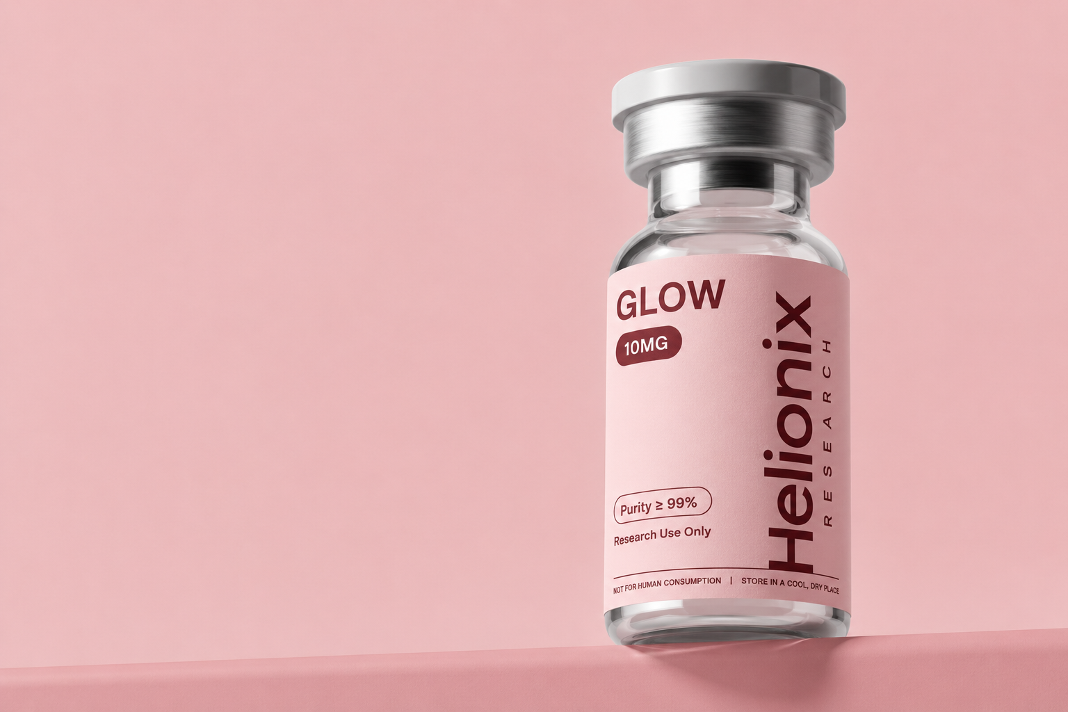 GHK-Cu / BPC-157 / TB-500 Research Blend (GLOW)(GLOW)